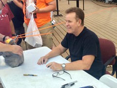 Actor/Comedian, Steve Hytner was on hand for “Bania Mania Night” with the Altoona Curve.  Hytner played the role of Kenny Bania on the TV series, Seinfeld.
