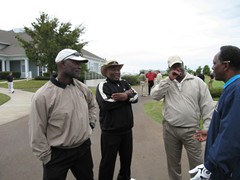 Baseball Legends George Foster, Manny Sanguillen, Ken Griffey and Paul Blair at the “Memphis Redbirds Classic” Golf Tournament