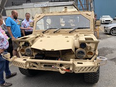 Brett Keisel was part of the 35th Anniversary Celebration at JWF Industries in Johnstown, PA