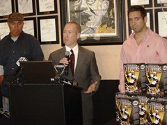 City of Champions” press conference with Hines Ward and Max Talbot